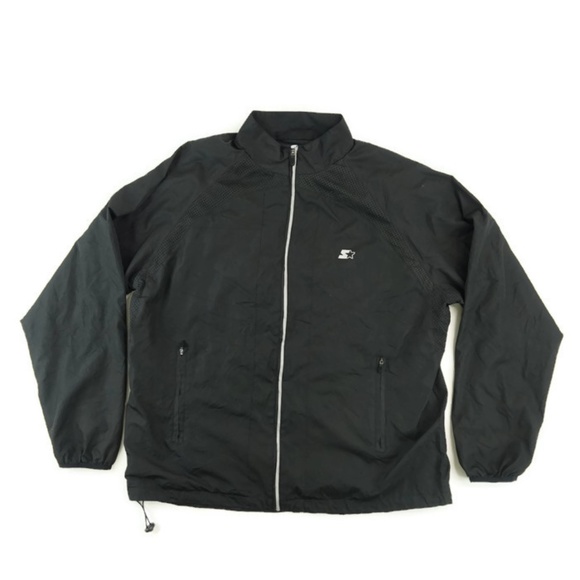 Mens Starter Jacket Full Zip Windbreaker A3909 - Picture 1 of 6